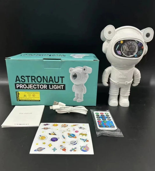 Bluetooth Astronaut Starlight Projector LED Bedroom Ambiance Night Light Aurora Moon Astronaut Bluetooth Speaker Accessories